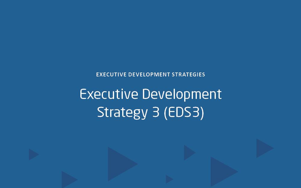 Executive Development Strategy 3 (EDS3)