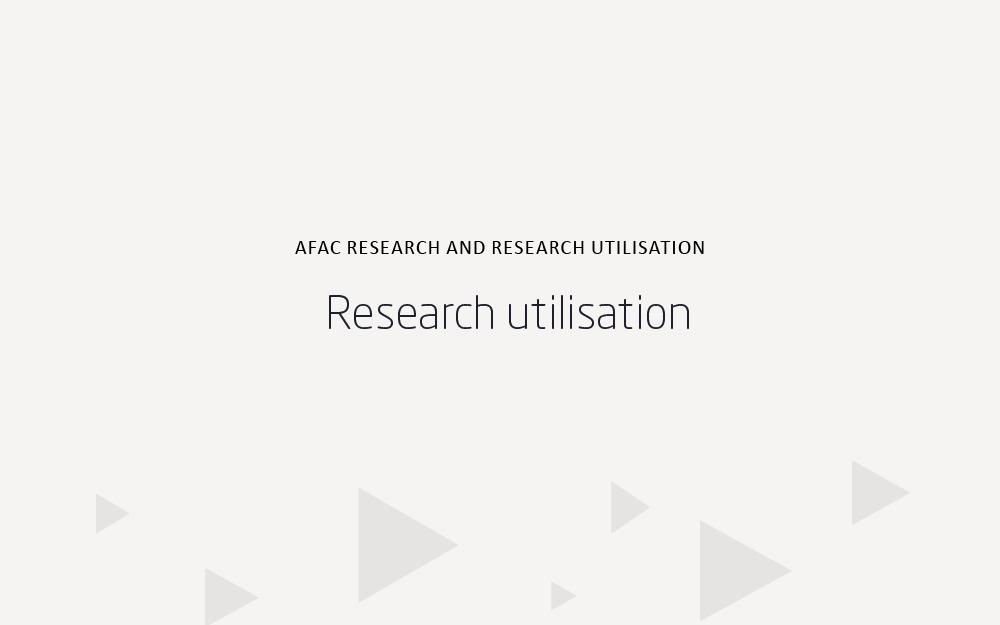 Research Utilisation Capability Assessment