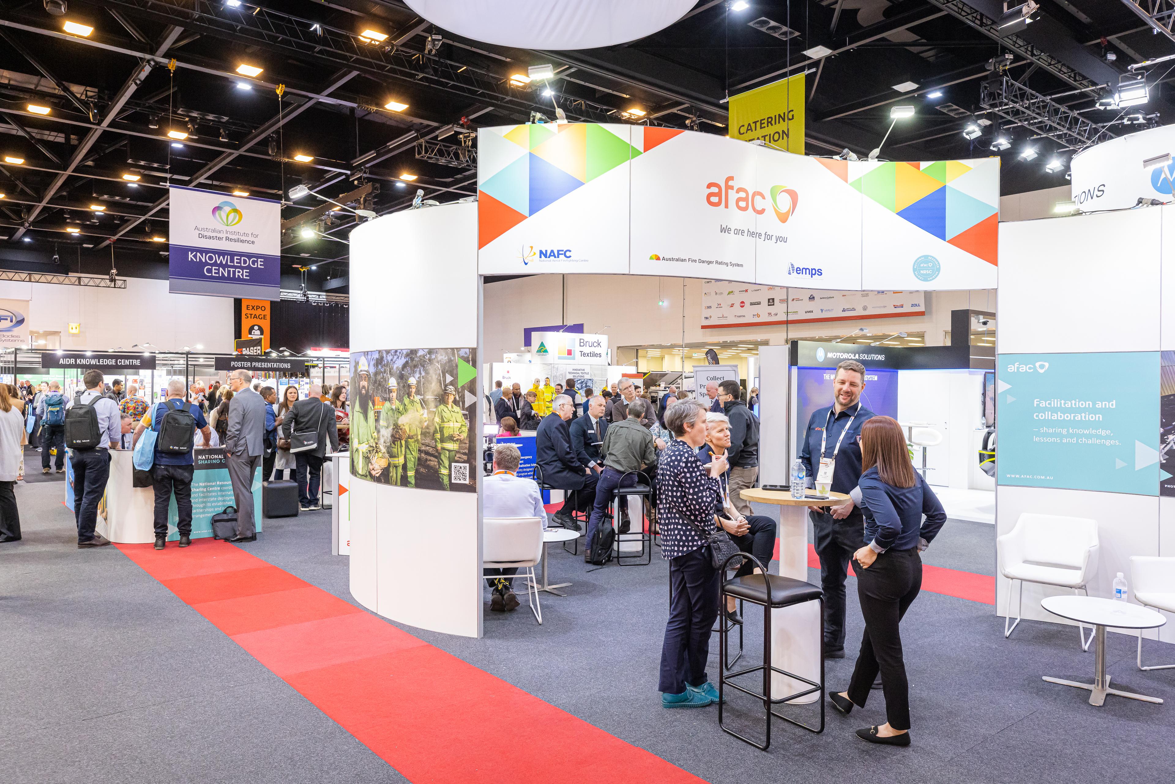 AFAC23 AFAC Exhibition stand